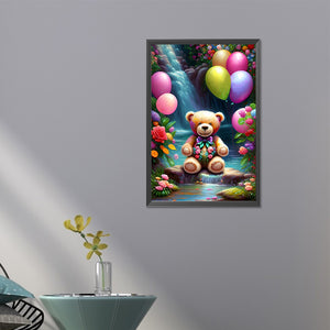 Cubby Bear 40*60CM(Picture) Full Round Drill Diamond Painting