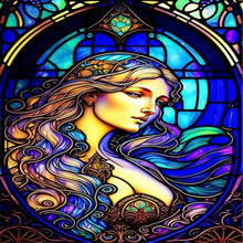Load image into Gallery viewer, Statue Of The Virgin Mary 40*60CM(Picture) Full Round Drill Diamond Painting
