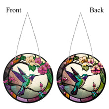 Load image into Gallery viewer, DIY Crystal Diamond Pendant Single-sided 5D Round for Home Garden (Dragonfly)
