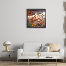 Load image into Gallery viewer, Birds On Hills At Night 30*30CM(Canvas) Full Round Drill Diamond Painting
