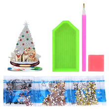 Load image into Gallery viewer, Christmas Tree Crystal Diamond Ornament Handmade Home Decoration (1)
