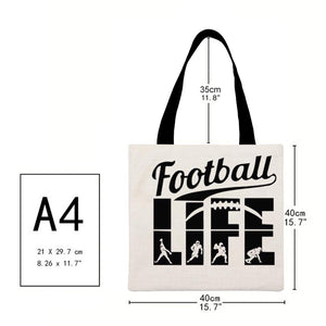 Canvas Bag-Football 40*40CM