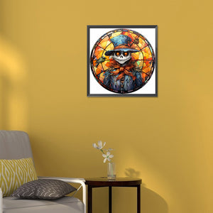 Horror Halloween 30*30CM(Canvas) Full Round Drill Diamond Painting