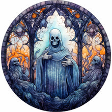 Load image into Gallery viewer, Horror Halloween 30*30CM(Canvas) Full Round Drill Diamond Painting
