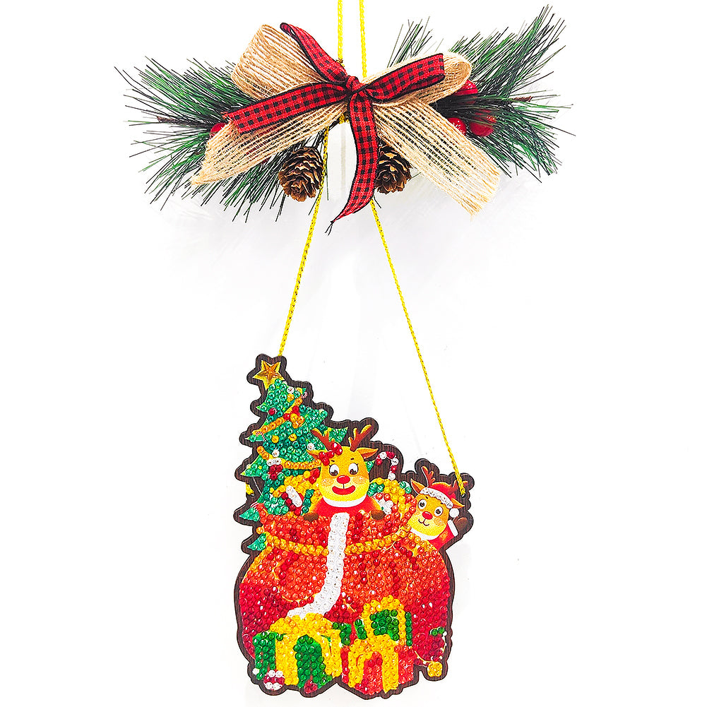Diamond Painting Christmas Charms (Christmas Elk and Gifts 04)
