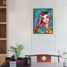 Load image into Gallery viewer, Woman 30*40CM(Canvas) Full Round Drill Diamond Painting
