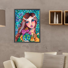 Load image into Gallery viewer, Woman 30*40CM(Canvas) Full Round Drill Diamond Painting
