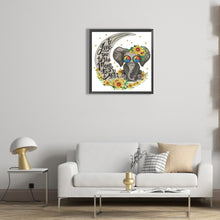 Load image into Gallery viewer, Elephant 30*30CM(Canvas) Partial Special Shaped Drill Diamond Painting
