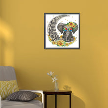 Load image into Gallery viewer, Elephant 30*30CM(Canvas) Partial Special Shaped Drill Diamond Painting
