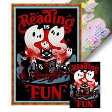 Load image into Gallery viewer, Yishu - Halloween - 50*75CM 11CT 3 Stamped Cross Stitch
