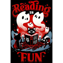 Load image into Gallery viewer, Yishu - Halloween - 50*75CM 11CT 3 Stamped Cross Stitch
