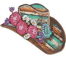 Load image into Gallery viewer, Hat 30*30CM(Canvas) Partial Special Shaped Drill Diamond Painting
