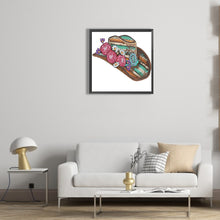 Load image into Gallery viewer, Hat 30*30CM(Canvas) Partial Special Shaped Drill Diamond Painting
