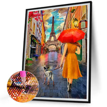 Load image into Gallery viewer, Painted Streets In Paris 30*40CM(Canvas) Full Round Drill Diamond Painting
