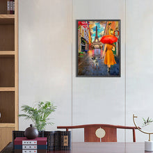 Load image into Gallery viewer, Painted Streets In Paris 30*40CM(Canvas) Full Round Drill Diamond Painting
