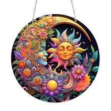 Load image into Gallery viewer, 2D Flat Sun Moon Diamond Art Kits Painting Suncatcher Double Sided Home Decor
