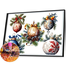 Load image into Gallery viewer, Christmas Decorations 50*40CM(Canvas) Full Round Drill Diamond Painting
