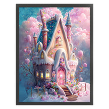 Load image into Gallery viewer, Huancan - Dream Cottage - 50*65CM 16CT 2 Stamped Cross Stitch
