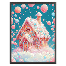 Load image into Gallery viewer, Huancan - Dream Cottage - 50*65CM 16CT 2 Stamped Cross Stitch
