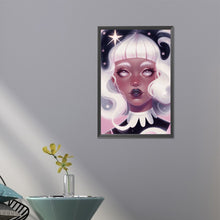Load image into Gallery viewer, Girl With Dark Candy 40*60CM(Picture) Full Round Drill Diamond Painting
