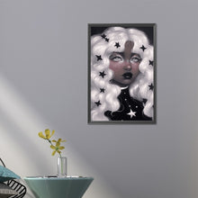 Load image into Gallery viewer, Girl With Dark Candy 40*60CM(Picture) Full Round Drill Diamond Painting
