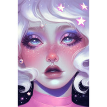 Load image into Gallery viewer, Girl With Dark Candy 40*60CM(Picture) Full Round Drill Diamond Painting
