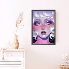 Load image into Gallery viewer, Girl With Dark Candy 40*60CM(Picture) Full Round Drill Diamond Painting
