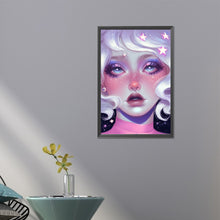 Load image into Gallery viewer, Girl With Dark Candy 40*60CM(Picture) Full Round Drill Diamond Painting
