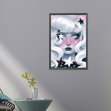 Load image into Gallery viewer, Girl With Dark Candy 40*60CM(Picture) Full Round Drill Diamond Painting
