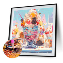 Load image into Gallery viewer, Cream Of Small Animals 40*40CM(Picture) Full Round Drill Diamond Painting
