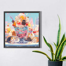 Load image into Gallery viewer, Cream Of Small Animals 40*40CM(Picture) Full Round Drill Diamond Painting
