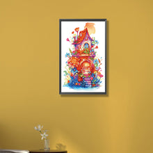 Load image into Gallery viewer, House With Small Flowers 30*50CM(Canvas) Partial Special Shaped Drill Diamond Painting
