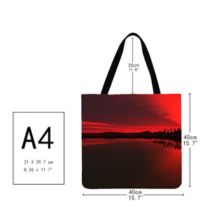 Canvas Bag-Nightscape 40*40CM
