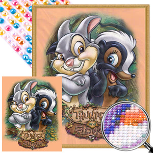 Bambi 40*50CM(Picture) Full Round Drill Diamond Painting