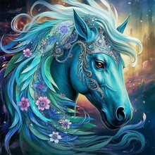Load image into Gallery viewer, Horse 40*40CM(Canvas) Full Round Drill Diamond Painting
