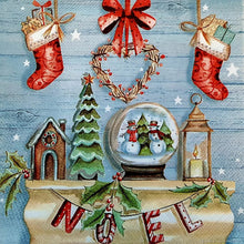 Load image into Gallery viewer, Christmas Wall Decoration 40*40CM(Canvas) Full Round Drill Diamond Painting
