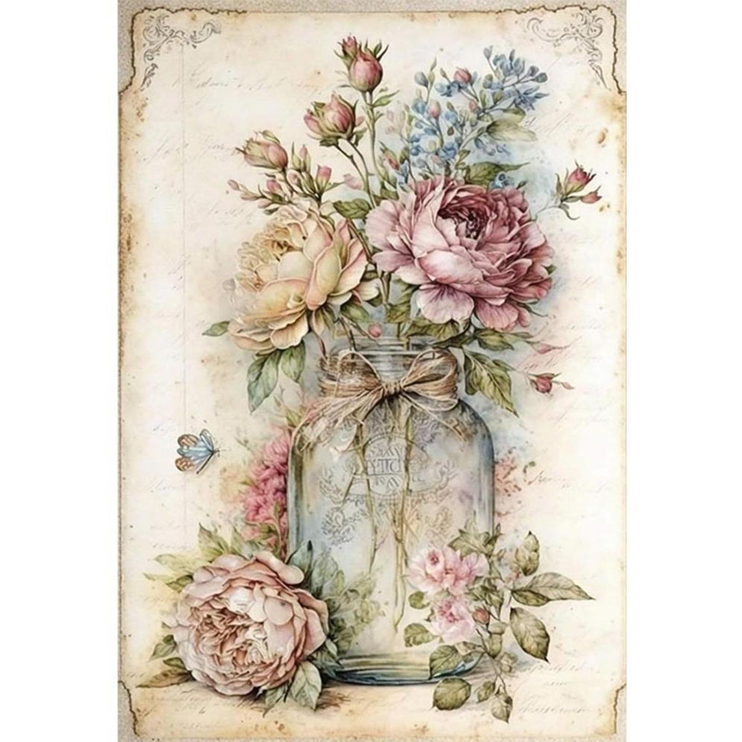 Vintage Poster - Full 11CT Counted Cross Stitch 40x60CM - Yishu