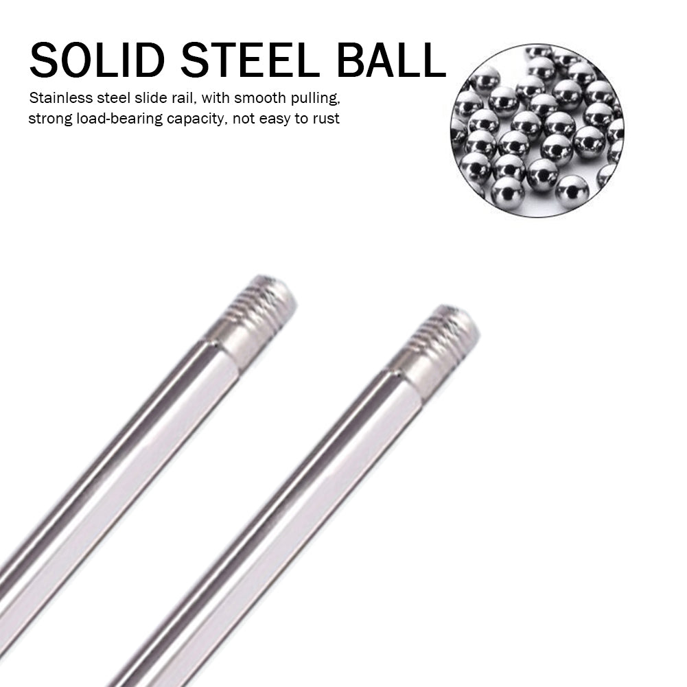 4PCS Cross Stitch Accessories Kit Stainless Steel Pipes 2.2x35CM