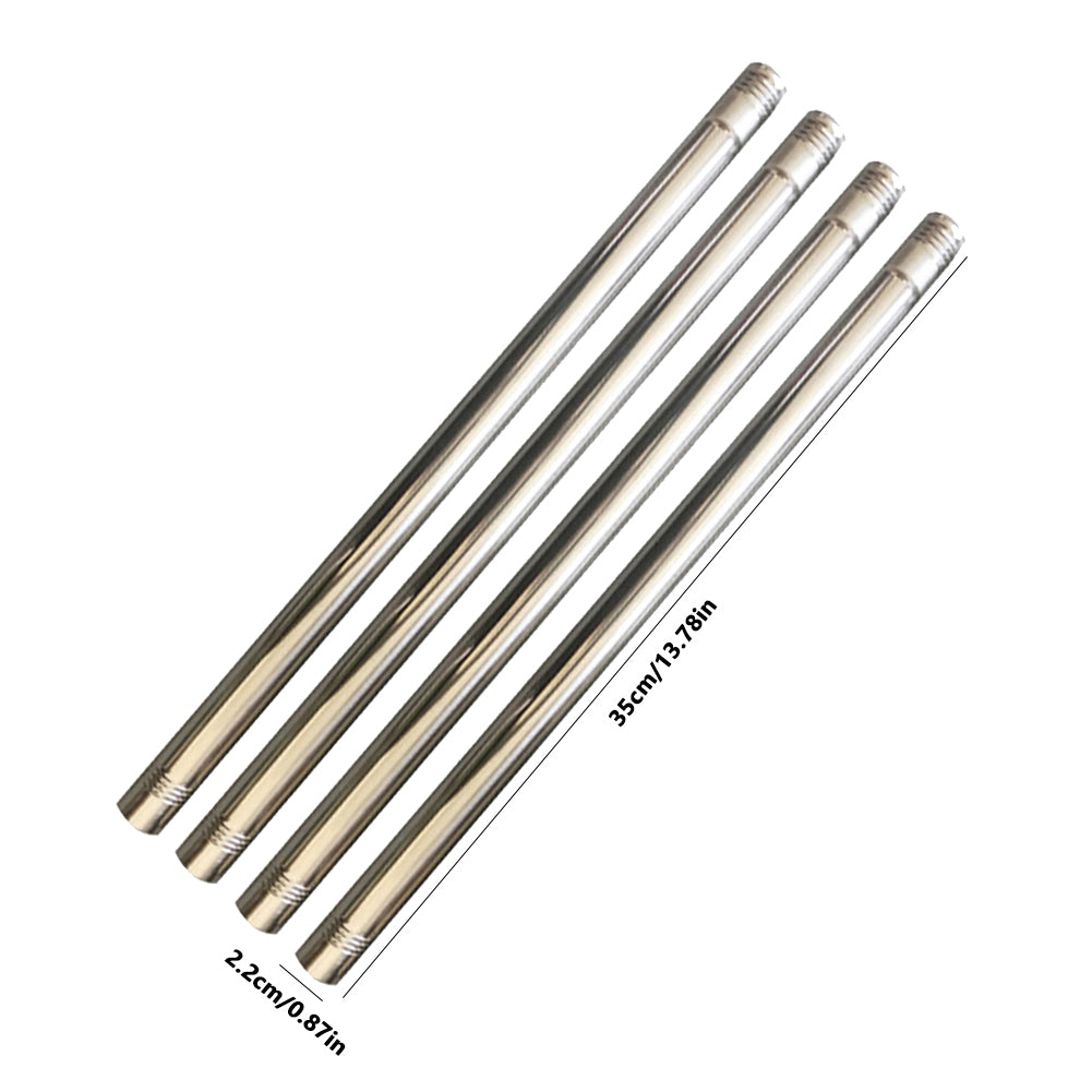 4PCS Cross Stitch Accessories Kit Stainless Steel Pipes 2.2x35CM