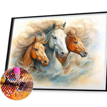 Load image into Gallery viewer, Galloping Horse 50*40CM(Canvas) Full Round Drill Diamond Painting

