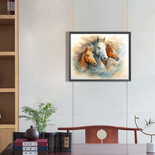 Load image into Gallery viewer, Galloping Horse 50*40CM(Canvas) Full Round Drill Diamond Painting
