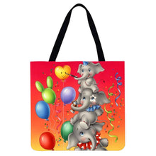 Load image into Gallery viewer, Canvas Bag-Elephant 40*40CM
