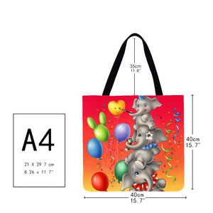 Canvas Bag-Elephant 40*40CM