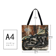 Load image into Gallery viewer, Canvas Bag-Motorcycle 40*40CM
