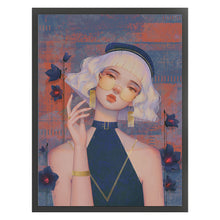 Load image into Gallery viewer, Huancan - Art Girl - 40*55CM 11CT 3 Stamped Cross Stitch
