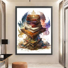 Load image into Gallery viewer, Huancan - Magic Book - 50*65CM 11CT 3 Stamped Cross Stitch
