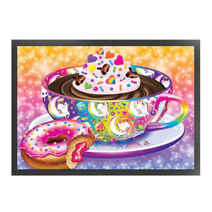Huancan - Afternoon Tea Desserts - 60*45CM 11CT 3 Stamped Cross Stitch