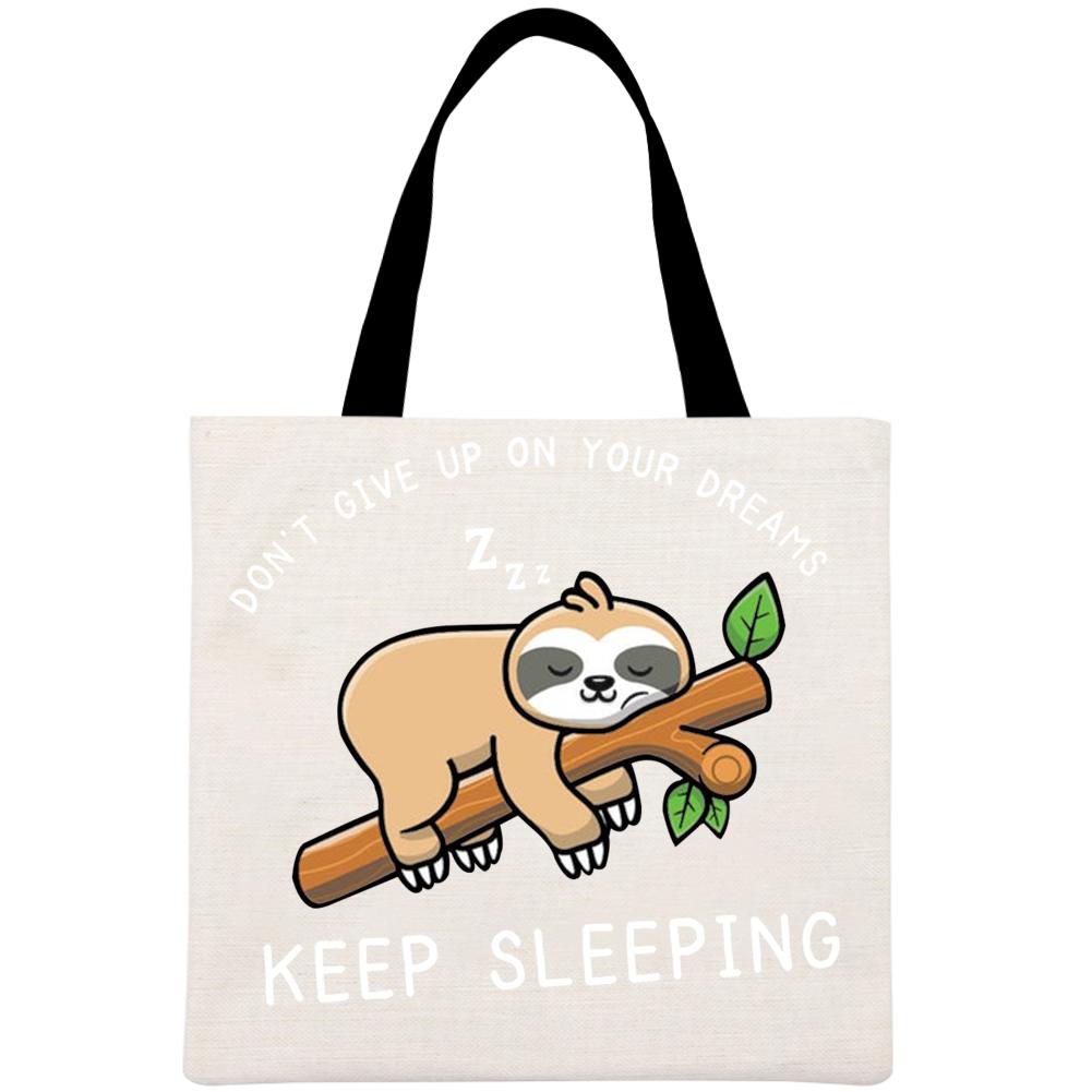 Canvas Bag-Sloth 40*40CM