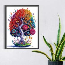 Load image into Gallery viewer, Tree Of Life 30*40CM(Canvas) Partial Special Shaped Drill Diamond Painting
