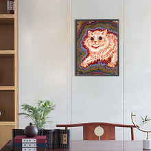 Load image into Gallery viewer, Cat 30*40CM(Canvas) Full Round Drill Diamond Painting
